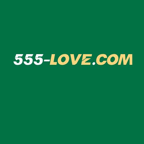 Logo da 555-LOVE