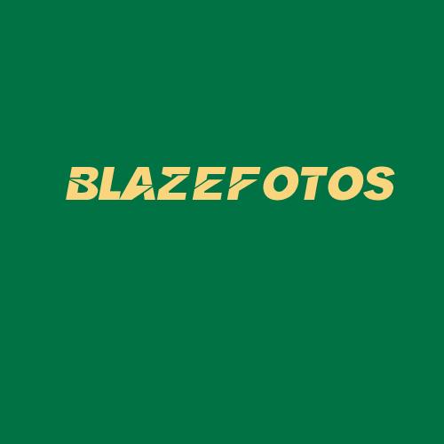 Logo da BLAZEFOTOS